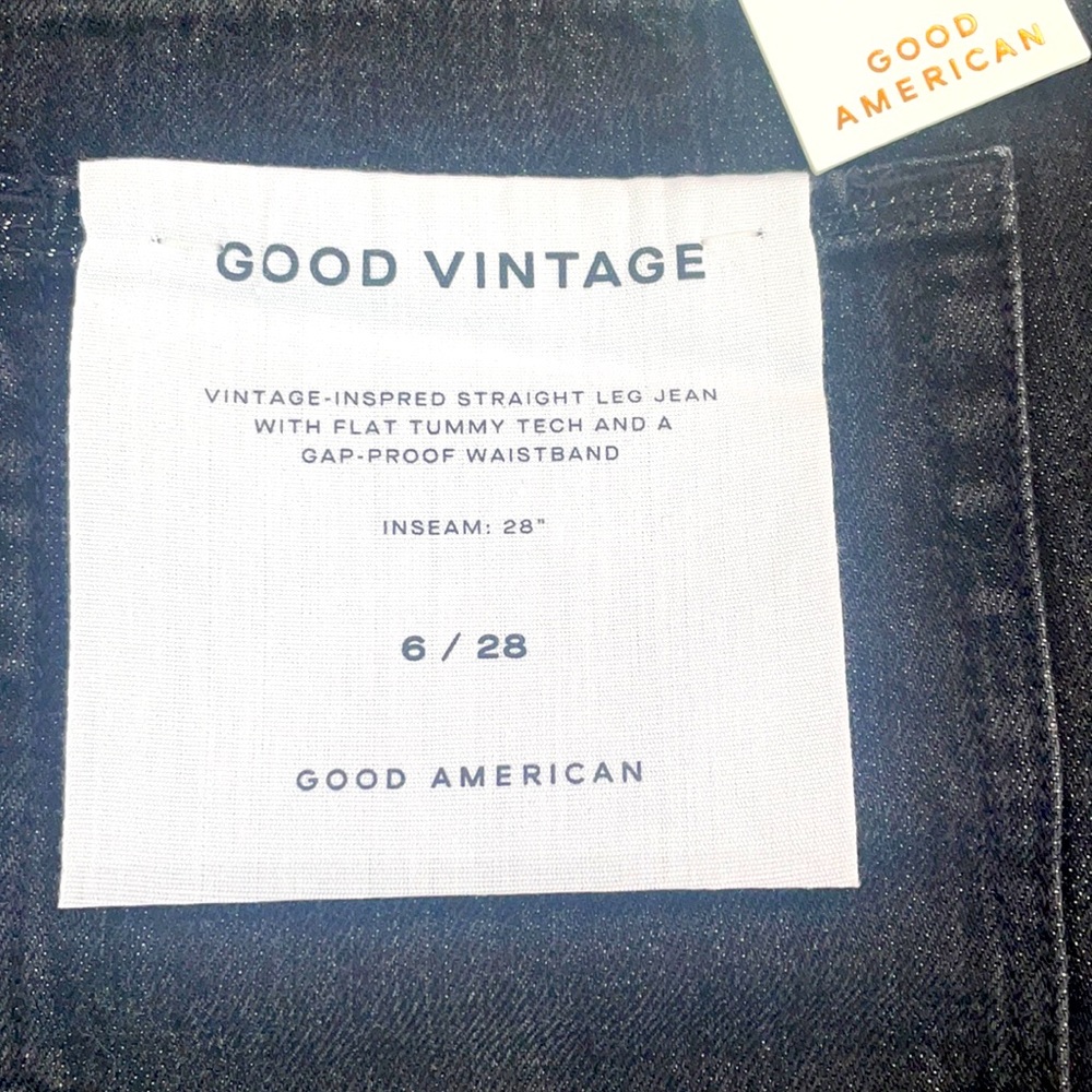 Black Good American Jeans